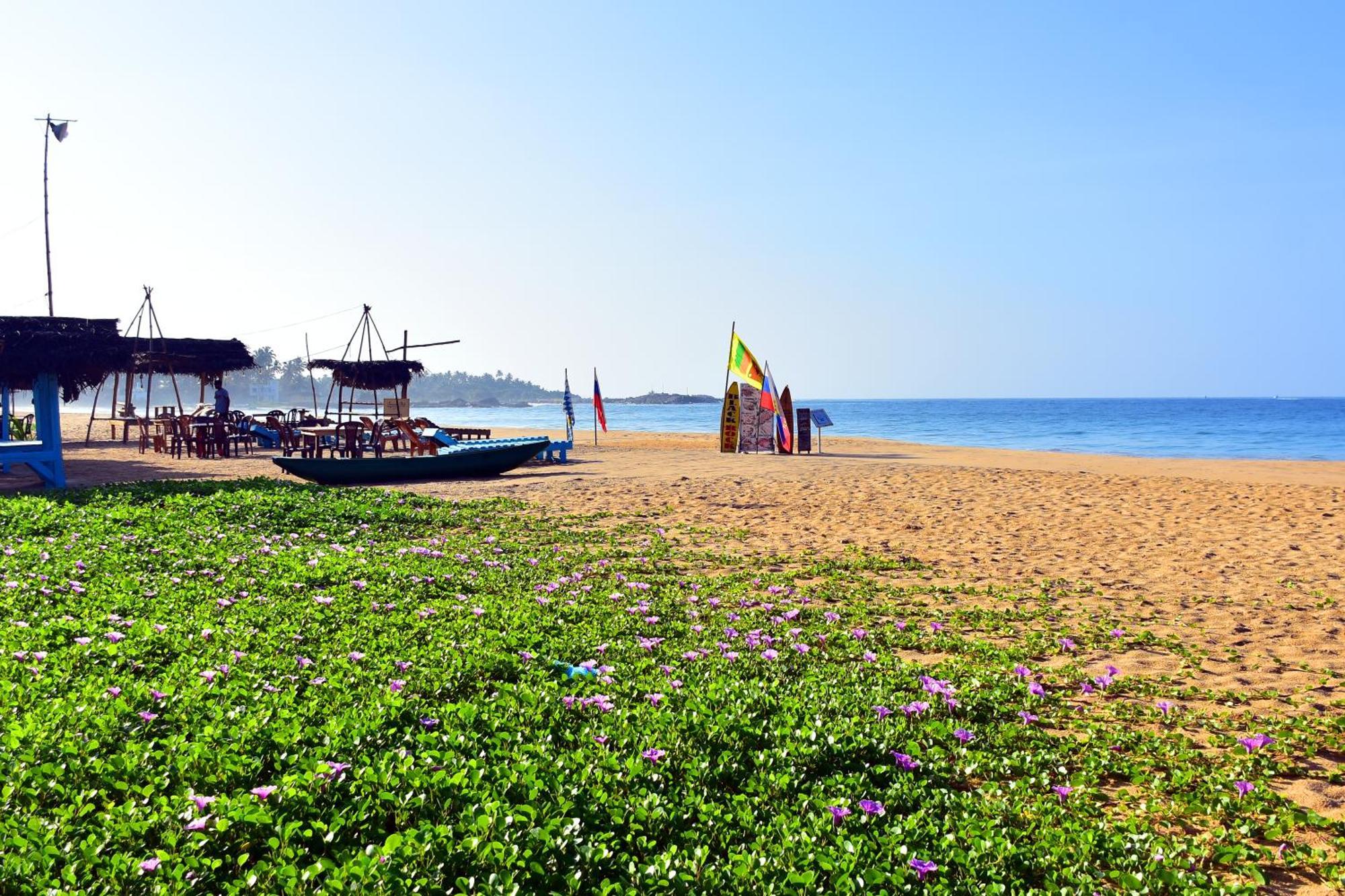 Aliya Aliya Hikkaduwa Hotel Bagian luar foto